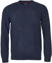 Men's Barbour Tisbury Crew Neck Sweater - Navy