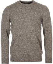 Men's Barbour Tisbury Crew Neck Sweater - Fog