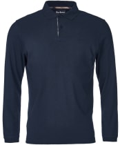 Men’s Barbour L/S Sports Polo Shirt - Navy