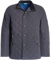 Men's Barbour Shoveler Quilted Jacket - Navy
