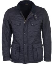 Men's Barbour International Ariel Polarquilt Jacket - Navy