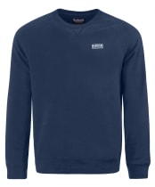 Men's Barbour International Essential Crew Neck Sweat - International Navy
