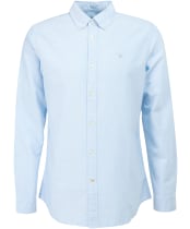 Men's Barbour Oxtown Tailored Shirt - Sky