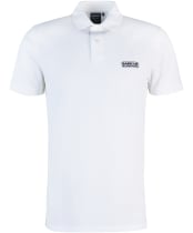 Men's Barbour International Essential Polo - White