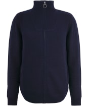 Barbour Nelson Essential Full-Zip Jumper - Navy