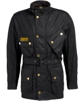 Men's Barbour International Original Waxed Jacket - Black