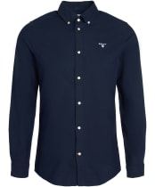 Men's Barbour Oxtown Tailored Shirt - Navy