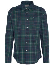 Men’s Barbour Wetherham Tailored Shirt - Green Loch