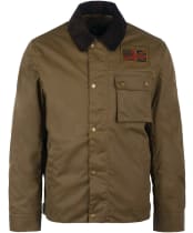 Men’s Barbour International Steve McQueen Workers Waxed Jacket - Sand