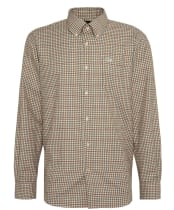 Men’s Barbour Henderson Thermo Weave Shirt - Ecru