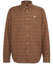 Men’s Barbour Henderson Thermo Weave Shirt - Stone