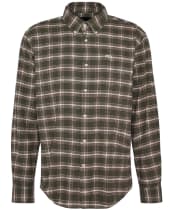 Men's Barbour Bowburn Regular Fit Shirt - Olive Marl
