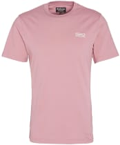 Men's Barbour International Small Logo Tee - Granite Pink