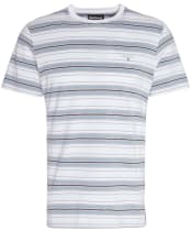 Men's Barbour Boldron Stripe T-Shirt - White