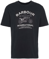 Cafe Graphic T - Black