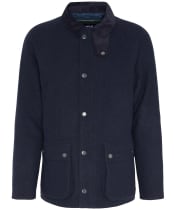Men's Barbour Bedale Wool Jacket - NAVY/GREENLOCH