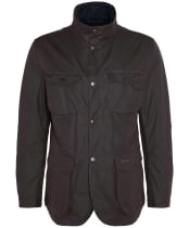 Men's Barbour Ogston Waxed Jacket - Rustic / Classic