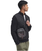 Barbour Arwin Canvas Crossbody - Charcoal / Ginger