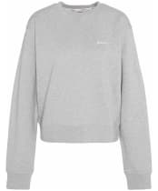 Women's Barbour Bede Oversized Crew Sweatshirt - Light Grey Marl