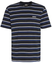 Men's Barbour International Buxton Stripe T-Shirt - Black