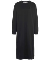 Women's Barbour Bede Oversized Maxi Sweatshirt Dress - Black