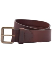 Barbour Allaton Leather Belt - Matt Brown