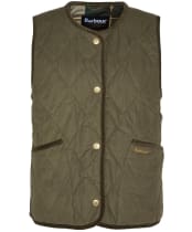 Cecily Gilet - Deep Olive / Ancient Tartan
