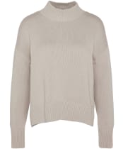Women's Barbour Sandy Knitted Jumper - Oatmeal