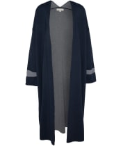 Women's Barbour Coretta Cardigan - Navy / Grey Marl