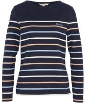 Women’s Barbour Hawkins Top - NAVY STRIPE 13