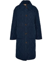 Cassandra Quil - Navy / Sky Dress Tartan