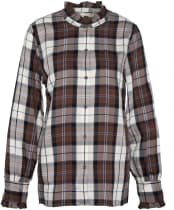 Violet Shirt - Sky Dress Tartan