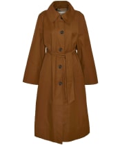 Beatrix Sproof - Rust Brown / Sky Dress Tartan