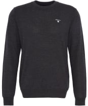 Merino Crew Ne - Charcoal