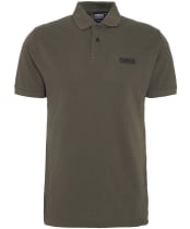 Men's Barbour International Essential Polo - Uniform Green