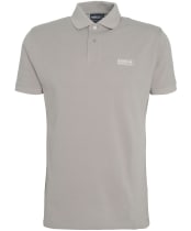 Men's Barbour International Essential Polo - Concrete
