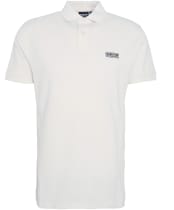 Men's Barbour International Essential Polo - Whisper White