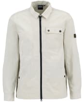 Men's Barbour International Inline Overshirt - Oyster Grey