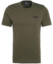 Men's Barbour International Small Logo Tee - Uniform Green