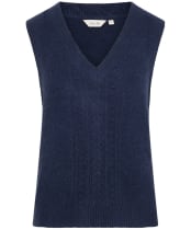 Women's Lily & Me Laurel Knitted Tank Top - Navy