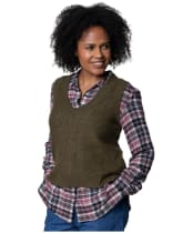 Women's Lily & Me Laurel Knitted Tank Top - Olive
