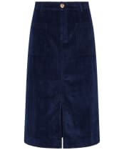 Women's Lily & Me Penrose Cord Skirt - Navy