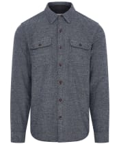 Men's Outerknown Transitional Flannel Utility Shirt - Navy Jaspe