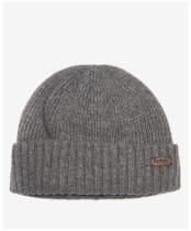 Men's Barbour Carlton Beanie Hat - Grey