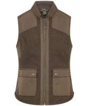Women's Ariat Millbrae Wool Vest Gilet - Earth