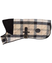 Barbour Quilted Tartan Dog Coat - Safari Tartan