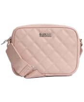 Women's Barbour International Quilted Sloane Crossbody Bag - Pale Mauve