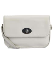 Women's Barbour Isla Leather Cross Body Bag - Light Sand