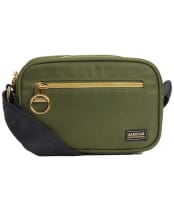 Women's Barbour International Qualify Micro Crossbody Bag - Empire Green