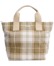 Women's Barbour Maisy Tartan Tote Bag - Safari Tartan